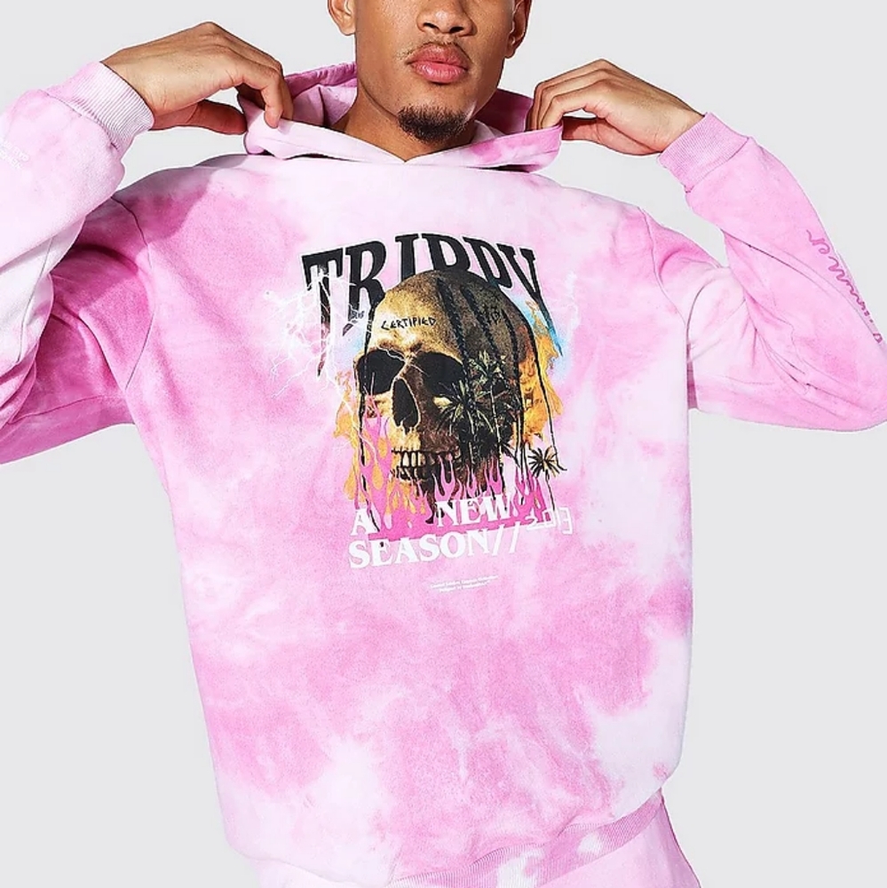 Trippy Pink Limited Edition Hoodie Set